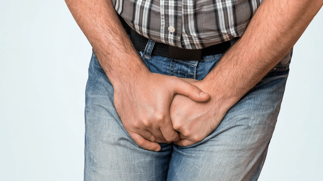 groin pain with inflammation of the prostate